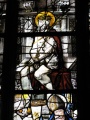 Locon - église - vitrail - Christ aux Liens.JPG