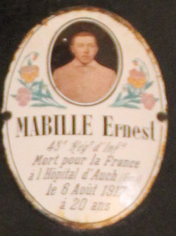 Portrait d'Ernest Mabille