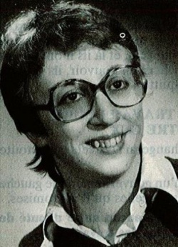 Portrait de Danièle Hanryon en 1978