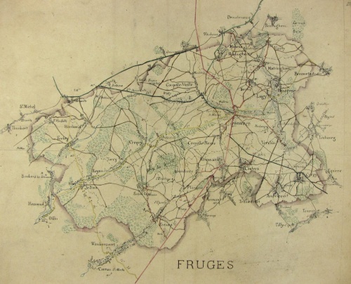 Le canton de Fruges en 1846