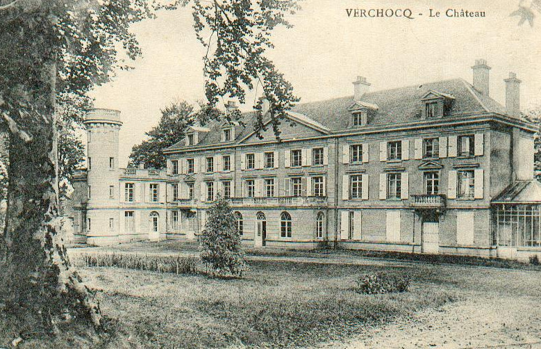 Fichier:Verchocq château cpa.jpg