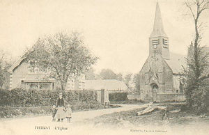 L'église - Carte postale ancienne