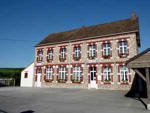 La mairie de Brunembert