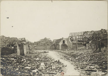 Les ruines de la Grande Guerre