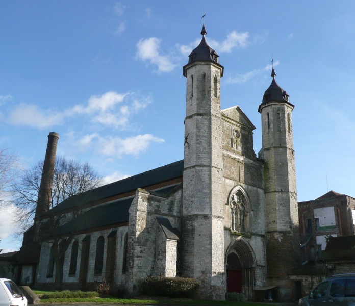 Fichier:Auchy-lès-Hesdin - Eglise abbatiale.JPG